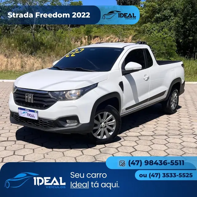 Carro Fiat Strada 2022 Freedom 1.3 CS (Flex)