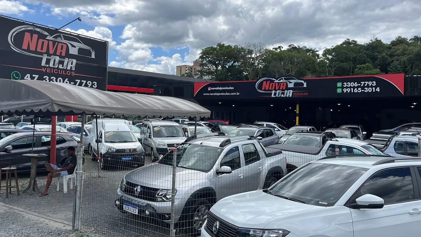 Fachada da loja NOVA LOJA VEICULOS - Blumenau - SC