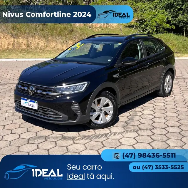 Carro Volkswagen T-Cross 2024 1.0 200 TSI Comfortline (Aut) (Flex)