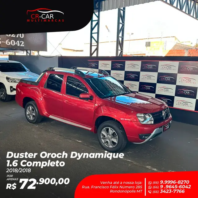 Carro Renault Duster Oroch 2018 1.6 16V SCe Dynamique (Flex)