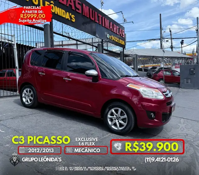 Carro Citroën C3 Picasso 2013 Exclusive 1.6 16V (Flex)