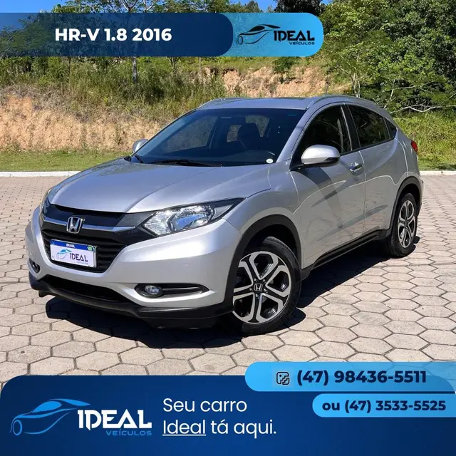 Carro Honda HR-V 2016 EXL CVT 1.8 I-VTEC FlexOne