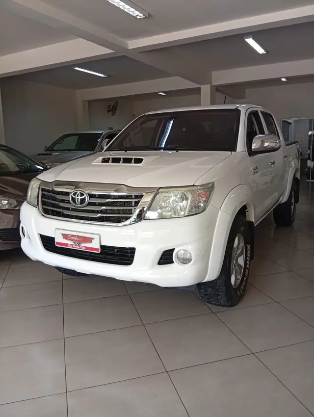 Carro Toyota Hilux Cabine Dupla 2013 Hilux 3.0 TDI 4x4 CD SRV (Aut)