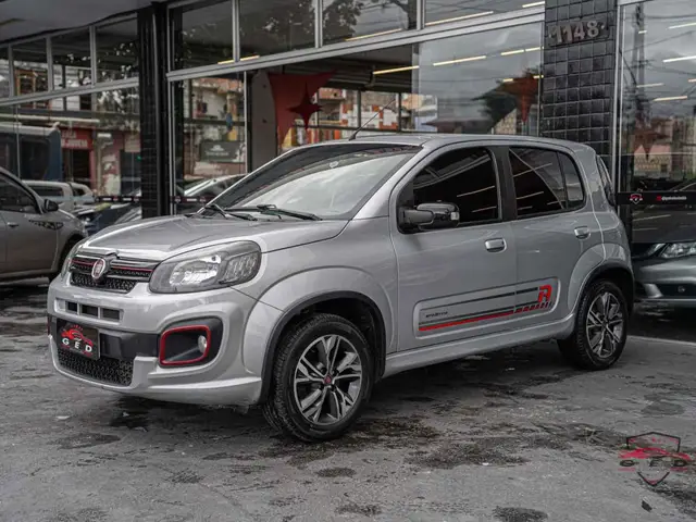 Carro Fiat Uno 2017 Sporting 1.3 Firefly (Flex)