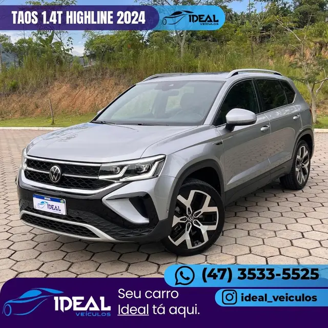 Carro Volkswagen Taos 2024 Highline 1.4 TSI