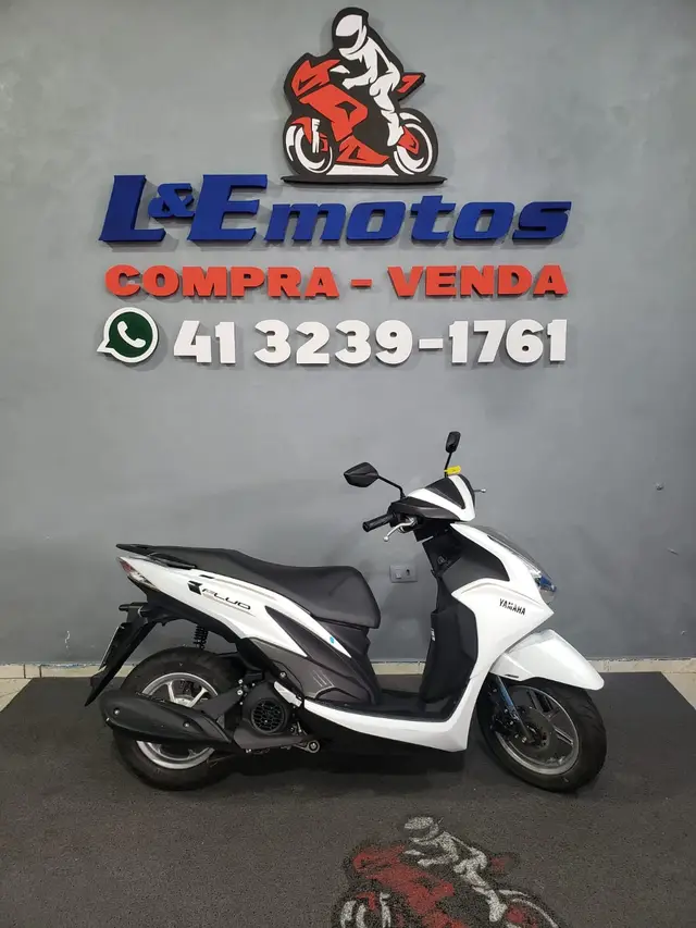 Moto Yamaha Fluo 2026 Hybrid Connected