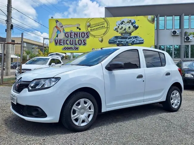 Carro Renault Sandero 2018 Authentique 1.0 12V SCe (Flex)