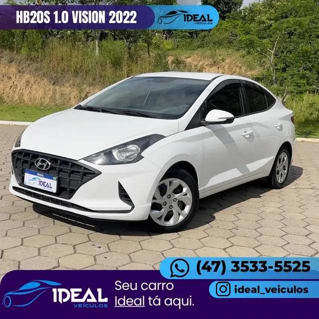 Carro Hyundai HB20S 2022 1.0 Vision (Flex)