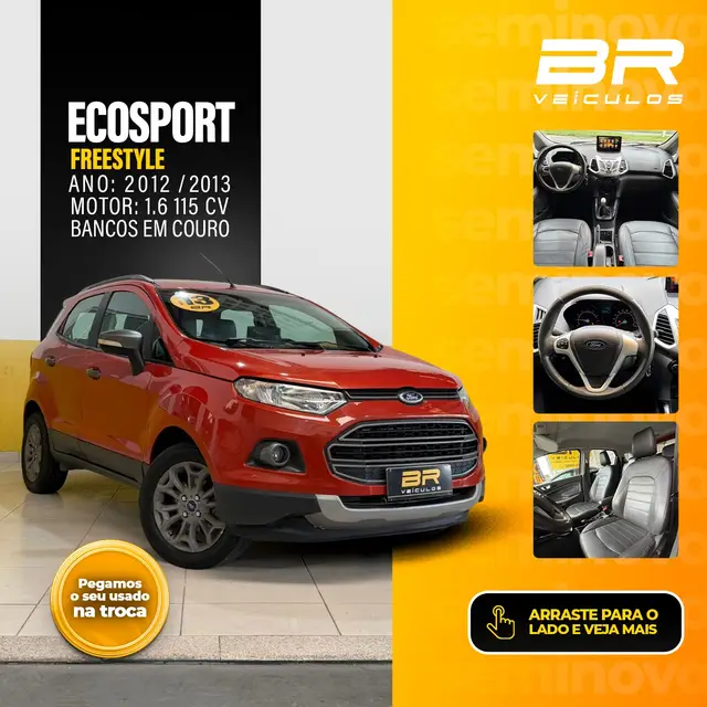 Carro Ford EcoSport 2013 Ecosport Freestyle 1.6 16V (Flex)