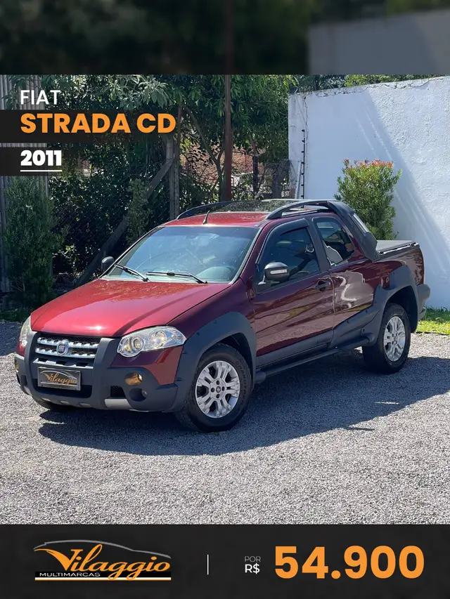 Carro Fiat Strada 2011 Adventure 1.8 16V (Flex) (Cabine Dupla)