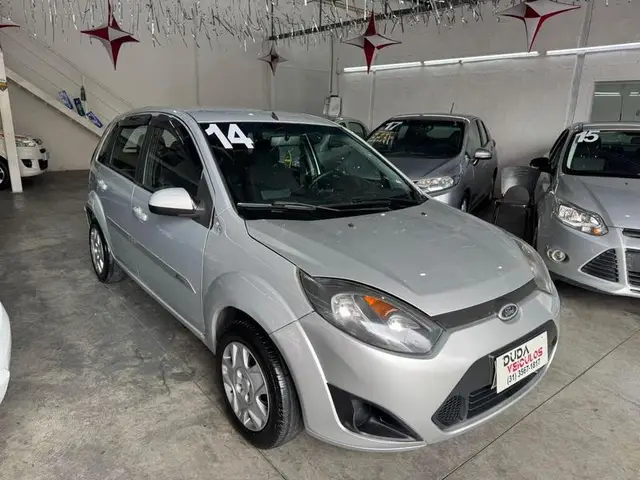 Carro Ford Fiesta Hatch 2014 SE 1.0 RoCam (Flex)