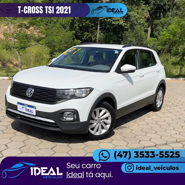 Carro Volkswagen T-Cross 2021 1.0 200 TSI 12V (Aut) (Flex)