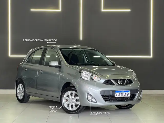 Carro Nissan March 2018 1.6 16V SV CVT (Flex)