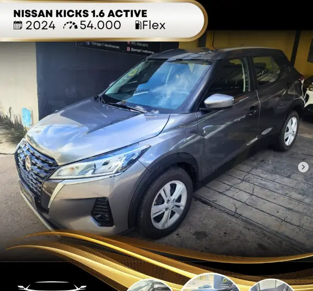 Carro Nissan Kicks 2025 Active CVT 1.6 (Flex)