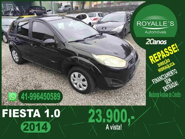 Carro Ford Fiesta Hatch 2014 S Rocam 1.0 (Flex)