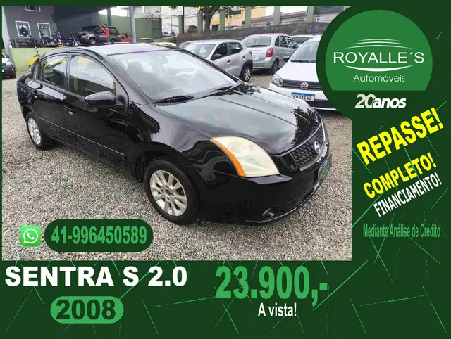 Carro Nissan Sentra 2008 2.0 16V (aut)