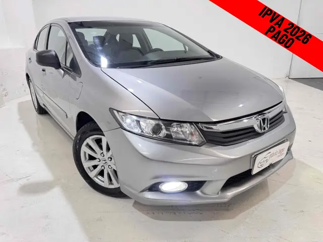 Carro Honda Civic 2014 New  LXS 1.8 16V i-VTEC (Flex)