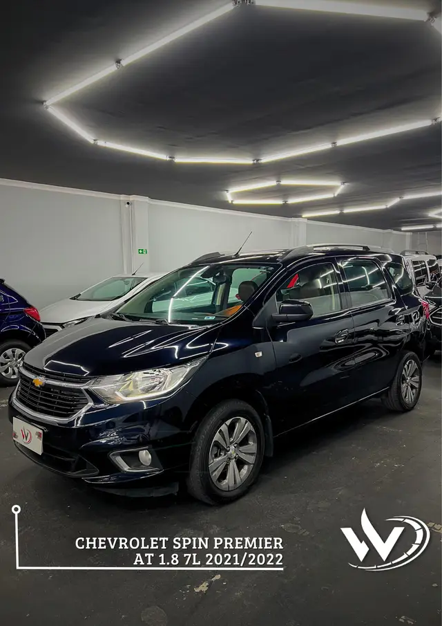 Carro Chevrolet Spin 2022 Premier 1.8 (Aut) (Flex)