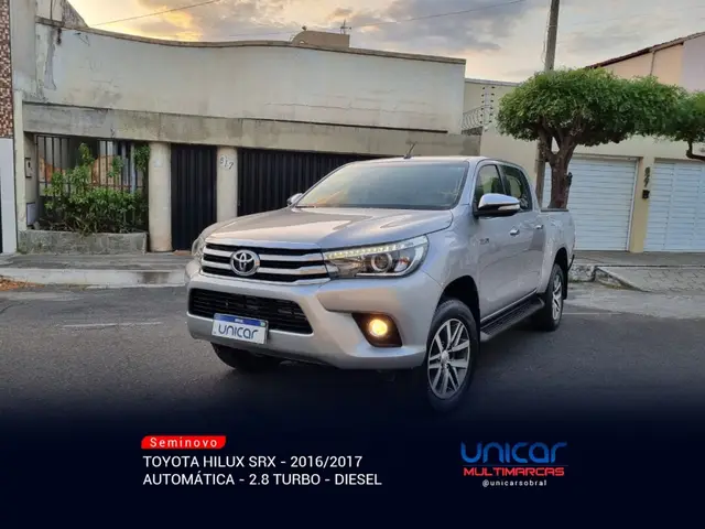 Carro Toyota Hilux Cabine Dupla 2017 Hilux 2.8 TDI SRX CD 4x4 (Aut)