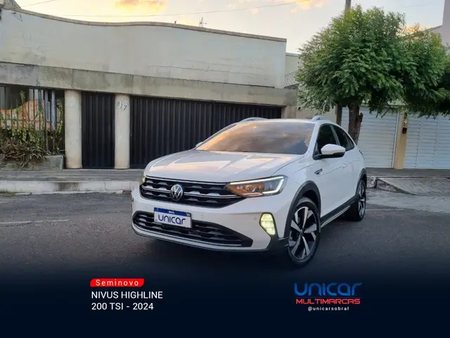 Carro Volkswagen Nivus 2024 Highline 200 TSI