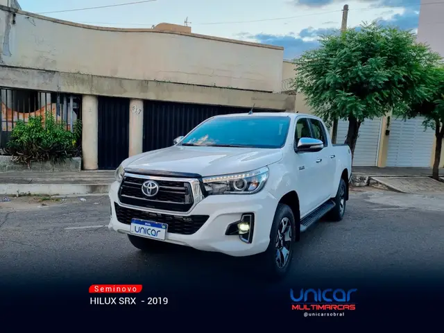 Carro Toyota Hilux Cabine Dupla 2019 Hilux 2.8 TDI SRX CD 4x4 (Aut)