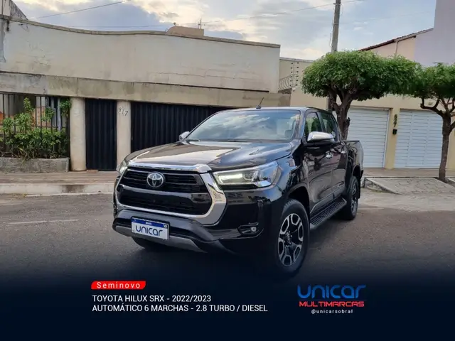 Carro Toyota Hilux Cabine Dupla 2023 SRX 4x4 2.8 Diesel