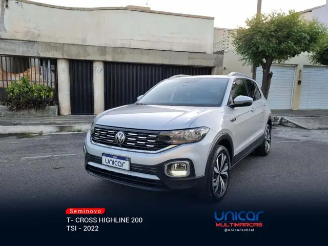 Carro Volkswagen T-Cross 2022 1.4 TSI Highline (Aut) (Flex)