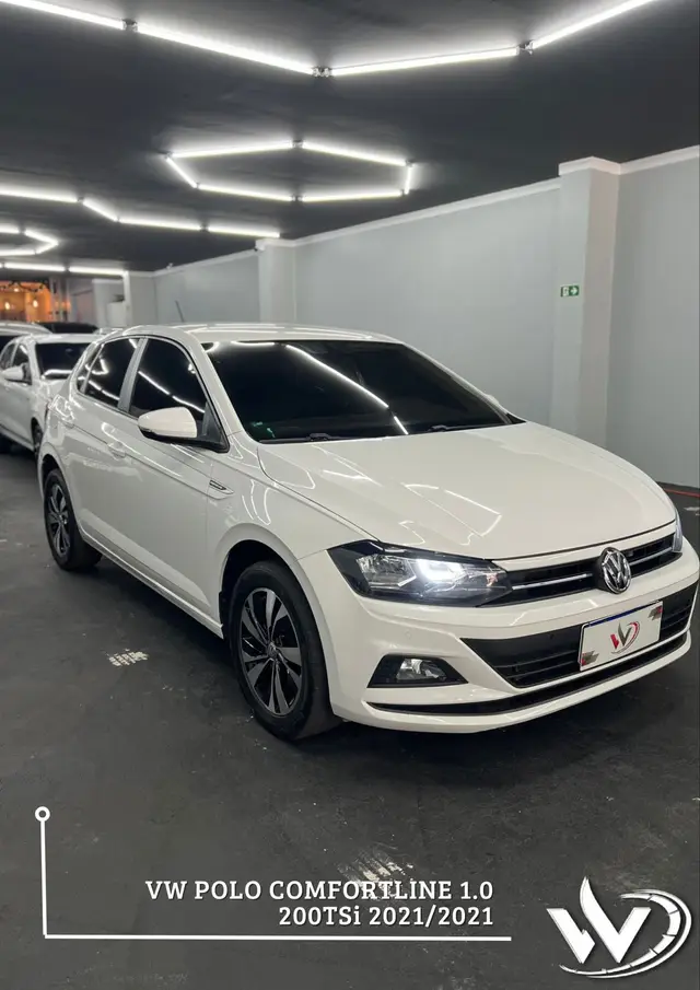 Carro Volkswagen Polo 2021 1.0 200 TSI Highline (Aut) (Flex)
