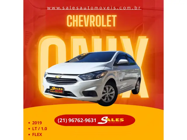 Carro Chevrolet Onix 2019 1.0 LT SPE/4