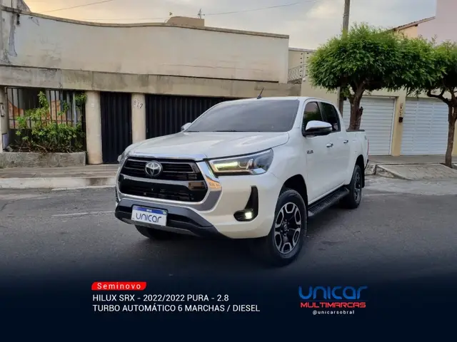 Carro Toyota Hilux Cabine Dupla 2022 SRX 2.8 TDI CD 4x4 (Aut)