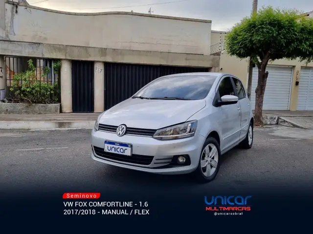 Carro Volkswagen Fox 2018 1.6 MSI Comfortline (Flex)