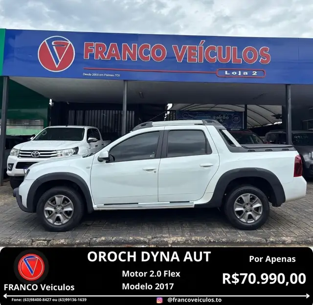 Carro Renault Duster Oroch 2017 2.0 16V Dynamique (Aut) (Flex)
