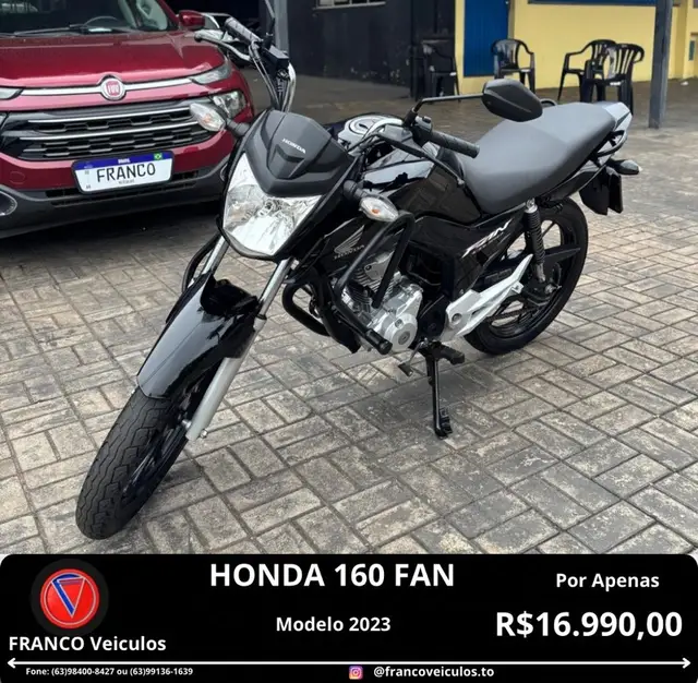 Moto Honda CG 160 2023 Fan