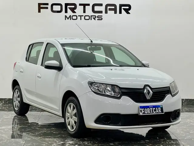Carro Renault Sandero 2017 Authentique 1.0 12V SCe (Flex)