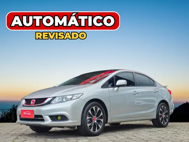 Carro Honda Civic 2015 LXR 2.0 i-VTEC (Aut) (Flex)