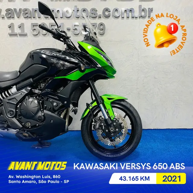 Moto Kawasaki Versys 2021 650 (ABS)