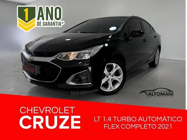 Carro Chevrolet Cruze 2021 LT 1.4 Turbo (Aut.)