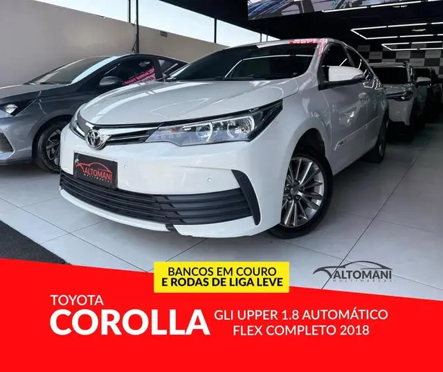 Carro Toyota Corolla 2018 1.8 GLi Upper Multi-Drive (Flex)