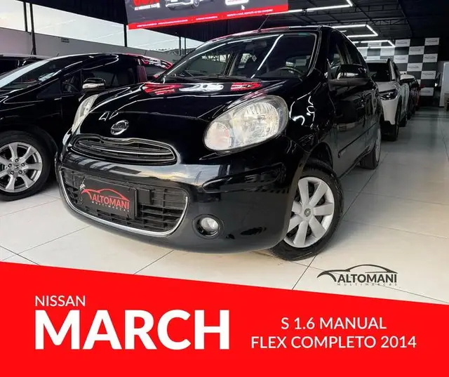Carro Nissan March 2014 1.6 16V S (Flex)