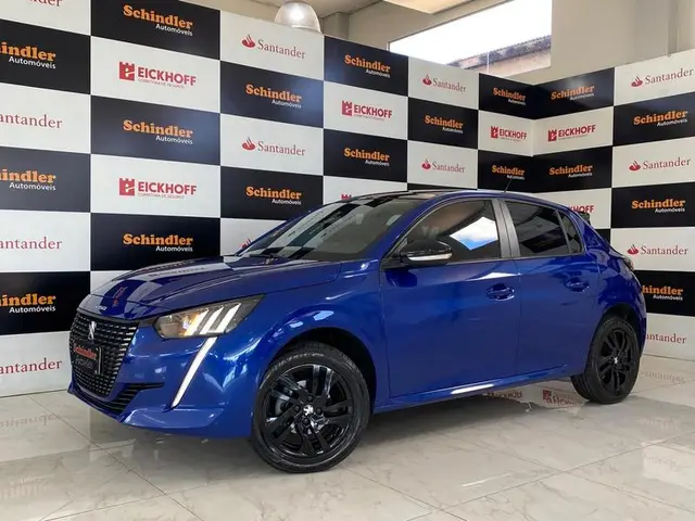 Carro Peugeot 208 2024 Allure 1.0 Tubo Flex (Automático)