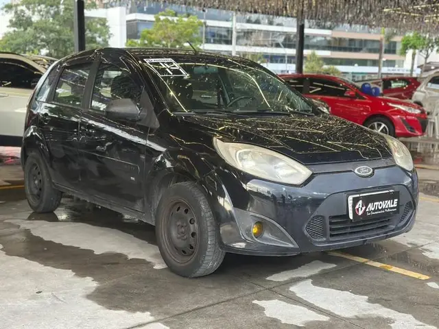 Carro Ford Fiesta Hatch 2014 S Plus 1.0 RoCam (Flex)