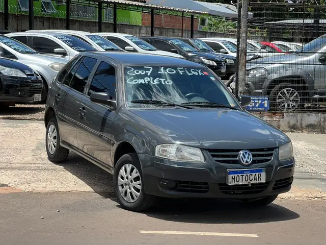 Carro Volkswagen Gol 2007 Plus 1.0 (G4) (Flex) 2p