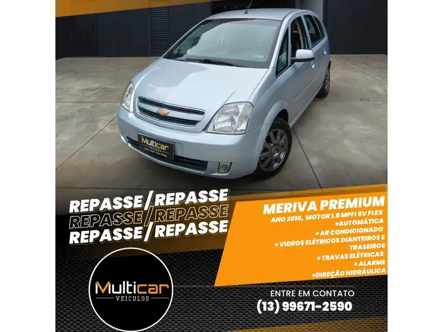 Carro Chevrolet Meriva 2010 Premium 1.8 (Flex) (easytronic)
