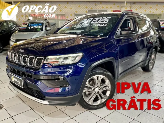 Carro Jeep Compass 2024 Longitude 1.3 T270 (Aut) (Flex)