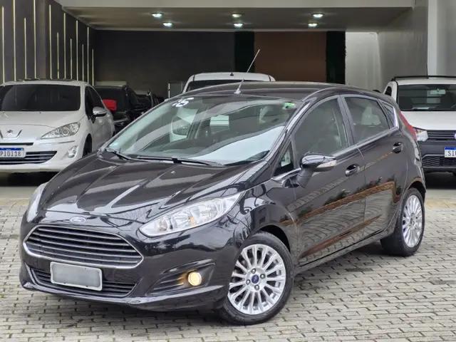 Carro Ford New Fiesta Hatch 2016 New Fiesta Titanium 1.6 16V