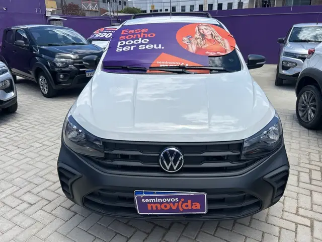 Carro Volkswagen Saveiro 2024 Robust Total Flex 16V