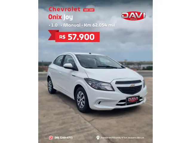 Carro Chevrolet Onix 2019 1.0 Joy SPE/4