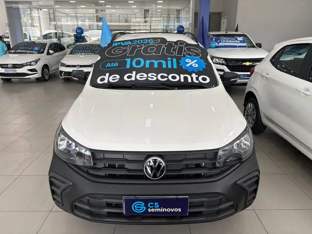Carro Volkswagen Saveiro 2025 Robust Total Flex 16V (CD)