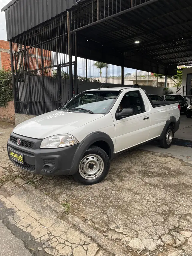 Carro Fiat Strada 2020 Hard Working 1.4 (Flex) (Cabine Simples)