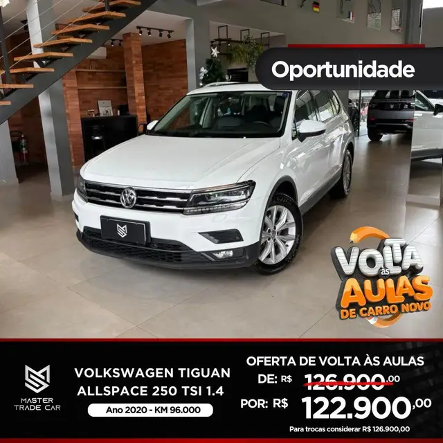 Carro Volkswagen Tiguan 2020 1.4 250 TSI Allspace